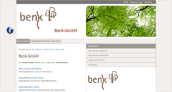 Desktop Screenshot of benk-gmbh.de